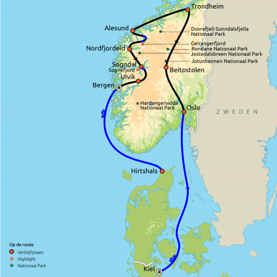 Rondreis Noorwegen – Bekijk Onze Rondreizen Noorwegen | Nrv