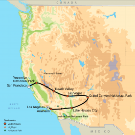 Familierondreis Beste van West-Amerika