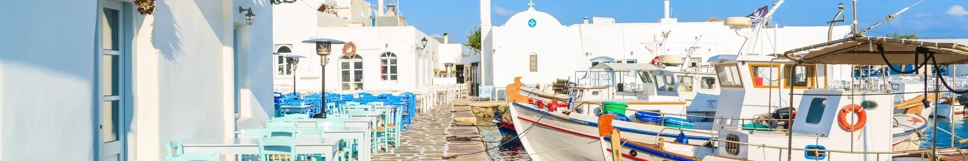 Havenstad Naoussa op Paros