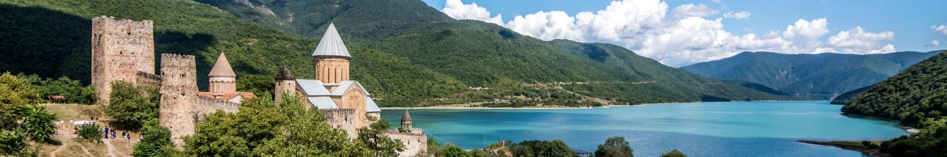 Georgië Ananuri kasteel