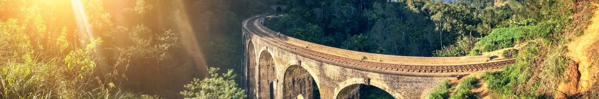 Brug met Negen Bogen in Sri Lanka
