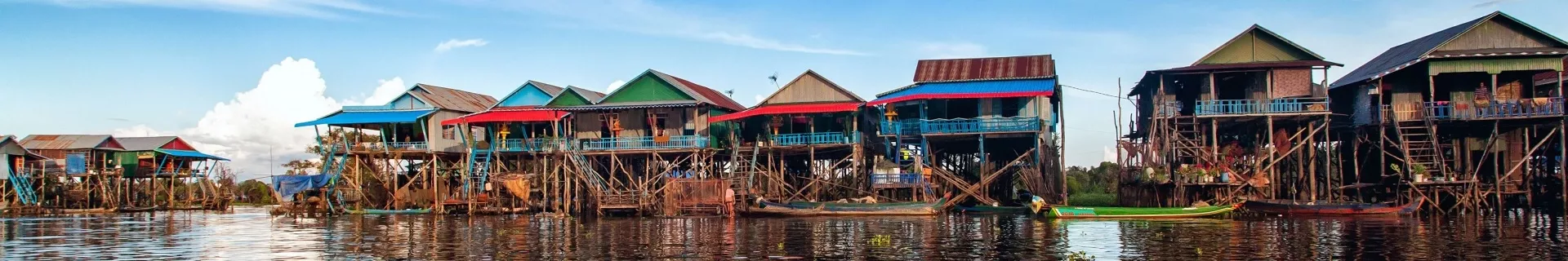 Tonle Sap meer, Cambodje