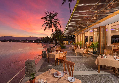 Chaba Cabana Beach Resort, restaurant