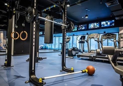 Olá Santiago Hotel, gym