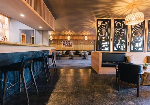 Kwa'lilas Hotel, restaurant