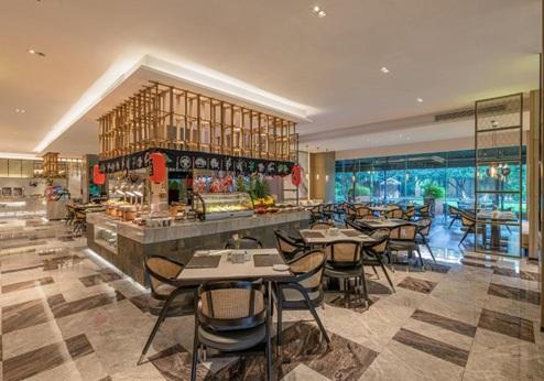 Grand Metropark Hangzhou, ontbijtzaal
