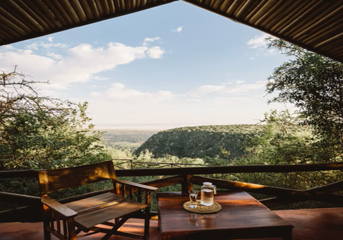 Kirurumu Manyara Lodge, uitzicht