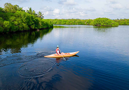 Club Palm Bay, lagoon