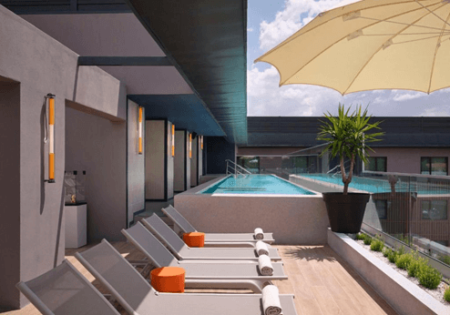 Hilton Garden Inn Evora Hotel, zwembad