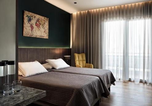 Hotel Candia, kamer