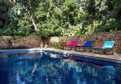 Mount Meru Game Lodge, zwembad