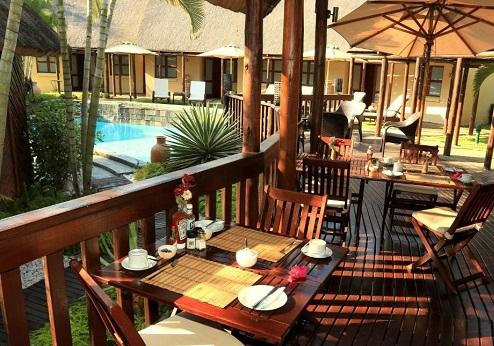 La Lechere Guest House, terras