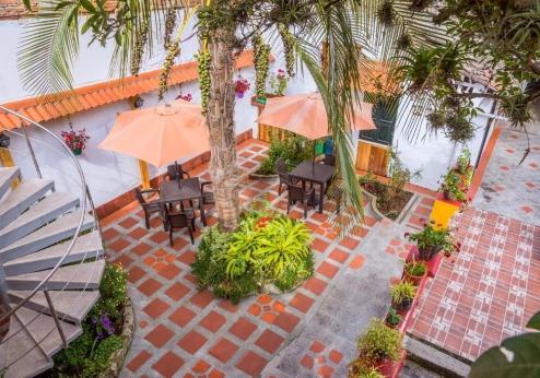 Riviera Sucre Hotel, terras