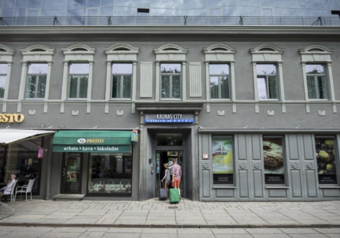 Kaunas City Hotel, entree