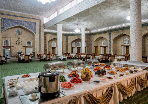 Orient Star Khiva Hotel, restaurant 
