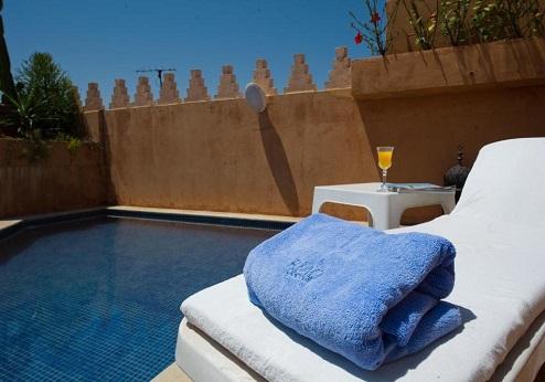 Riad Yacout, zwembad