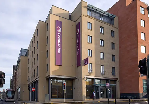 Premier Inn Lauriston Place, buitenkant