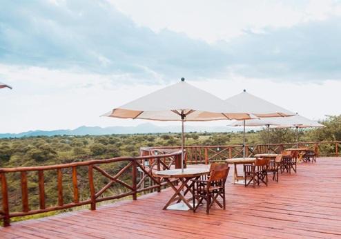 Escarpment Luxury Lodge, uitzicht 