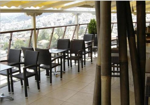 Hotel Makedonia, terras