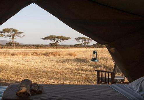 Serengeti Kati Kati Tented Camp, uitzicht 