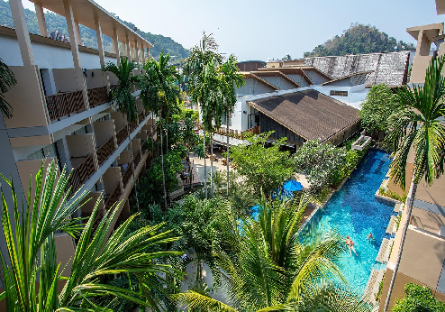 Deevana Plaza Krabi Aonong, zwembad 