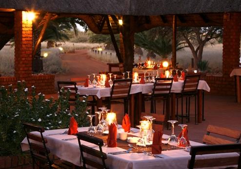 Kalahari Anib Lodge, restaurant