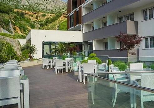 Hotel Eden, terras