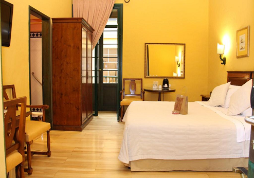 Hotel de la Opera, kamer