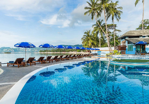 Chaba Cabana Beach Resort, zwembad