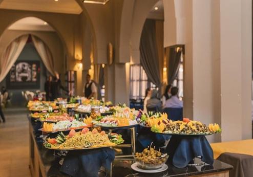 Karam palace, buffet