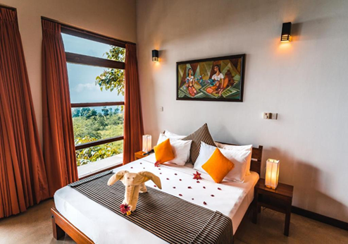 Melheim Resort, kamer