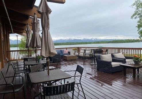 Best Western Lake Lucille Inn, terras