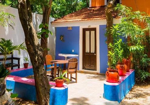 Hotel Casa de Las Flores, binnentuin