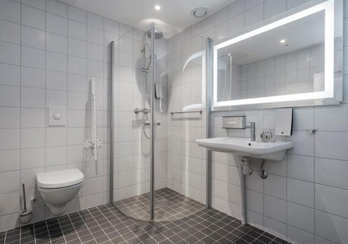 Thon Hotel Lofoten, badkamer