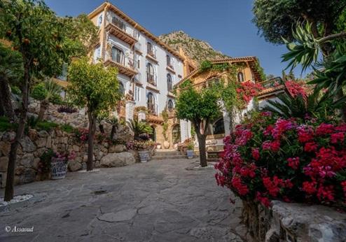 Dar Echchaouen, tuin