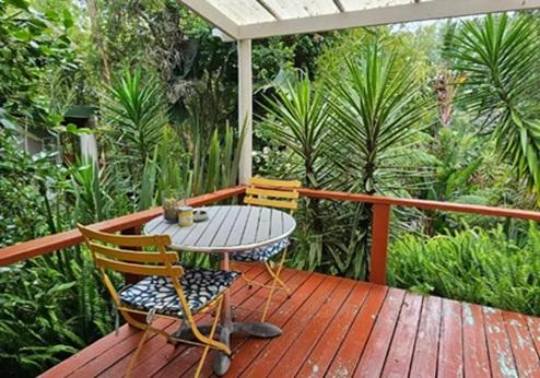 Bamboo Guest House, terras