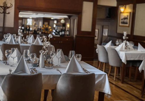 Hotel Prag, ontbijt