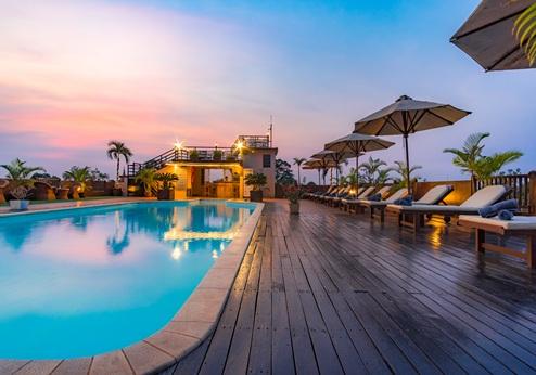 City River Hotel, zwembad