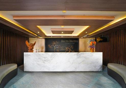 Brits Hotel Legian, receptie