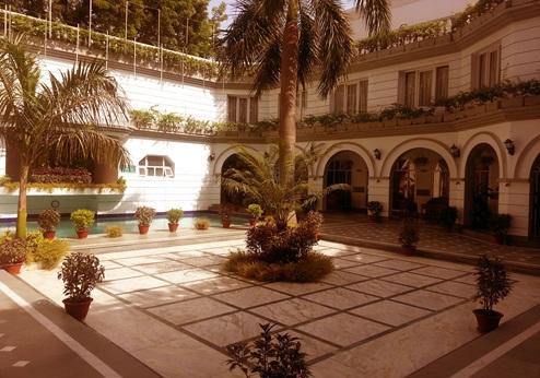 Grand Continental, binnentuin