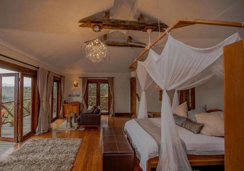 Escarpment Luxury Lodge, kamer
