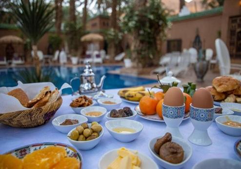 Riad Dar Sofian, ontbijt