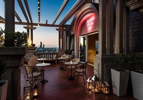 Alvear Palace Hotel, terras