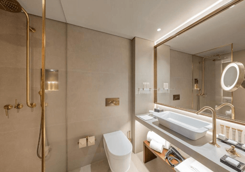 Grand Hotel Açores Atlântico, badkamer