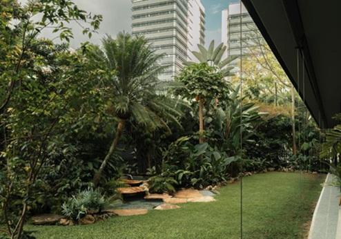 Hotel Poblado Plaza, tuin