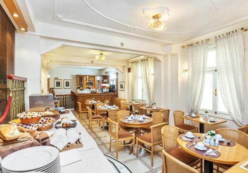 Minerva Premier Hotel, ontbijtzaal