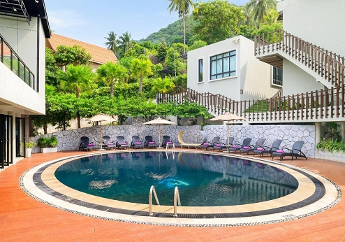 The Tarna Align Resort, zwembad  