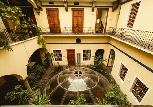 Hotel Colonial de Puebla, patio