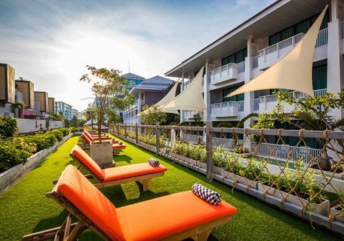 Loligo Resort, terras