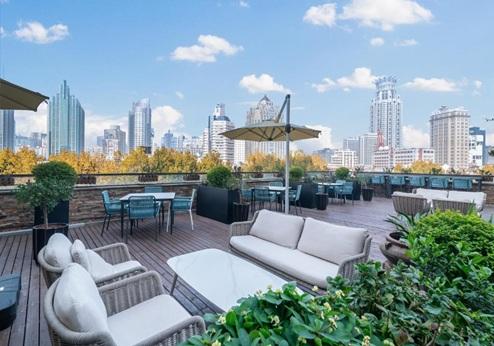 SSAW Boutique Hotel The Bund, terras